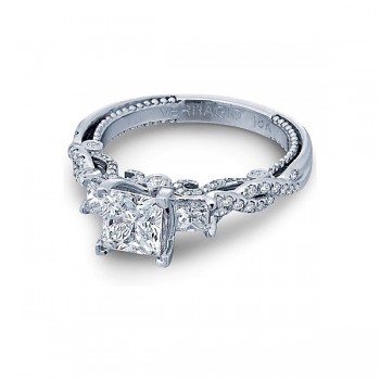 Verragio Three Stone Twist Diamond Engagement Ring